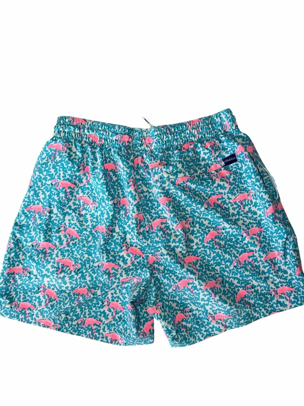 chubbies The Domingos Are For Flamingos Swim Shorts Size M
